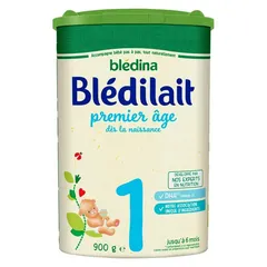 Sữa Bledilait 1 Pháp 400g, 900g cho bé 0-6 tháng tuổi - Đảm bảo dinh dưỡng, hỗ trợ phát triển trí não và miễn dịch cho trẻ sơ sinh