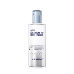 Sữa Dưỡng Trắng Da Sur.Medic Super Glutathione 100 Bright Emulsion 120ml - Giàu Glutathione, Niacinamide, Vitamin C, Dưỡng Ẩm, Sáng Mịn Da