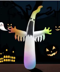 Bóng Ma Bơm Hơi Trang Trí Halloween - Kích Thước Thật 250cm - Phụ Kiện Trang Trí Sự Kiện, Nhà Cửa, Ngoại Trời