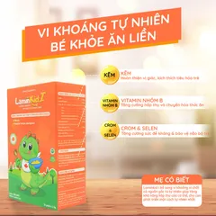 Cốm LaminKid I - Hỗ trợ trẻ ăn ngon và tăng đề kháng, bổ sung vi chất dinh dưỡng tự nhiên, hộp 20 gói