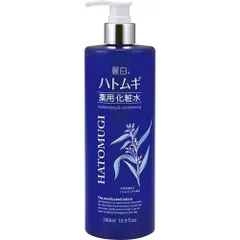 Nước Hoa Hồng Ý Dĩ Hatomugi The Medicated Lotion Dưỡng Ẩm Cho Da Khô - An Toàn, Không Cồn, 500ml