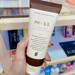 Sữa Rửa Mặt Cân Bằng Da PHA 5.5 Wonder Bath 130ml - Làm Sạch Dịu Nhẹ, Duy Trì Độ Ẩm và Kháng Khuẩn Kịp Thời