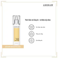 Toner Cải Thiện Nếp Nhăn Ahohaw Recovery Booster Solution - Nước Hoa Hồng Tái Tạo Da Giúp Làn Da Tươi Trẻ, Rạng Ngời 140ml