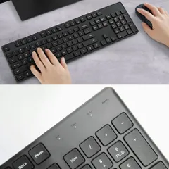 Bộ Bàn Phím & Chuột Không Dây Xiaomi WXJS01YM 2.4GHz - Thiết Kế Hiện Đại, Đèn LED, Tương Thích Mọi Thiết Bị