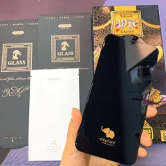 Kính Cường Lực iPhone WK Elephant 6D Full Màn Hình Siêu Cứng - Chống Nhìn Trộm, Nước, Vân Tay - Bảo Vệ Màn Hình Tối Ưu