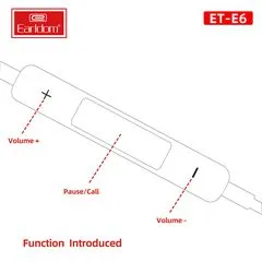 Tai nghe Lightning Earldom ET-E6 có Mic đàm thoại không cần Bluetooth cho iPhone 7 trở lên - Âm thanh sống động, thiết kế thoải mái