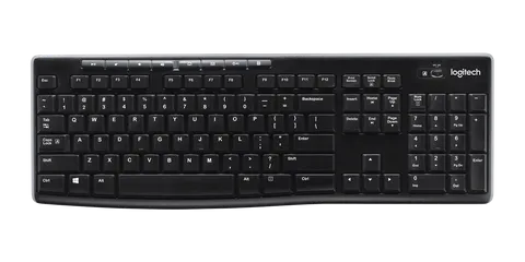 Bàn phím không dây Logitech K270 chính hãng - Thiết kế gọn nhẹ, kết nối Bluetooth, tuổi thọ pin 24 tháng, hoàn hảo cho mọi thiết bị.