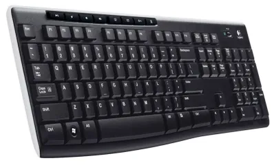Bàn phím không dây Logitech K270 chính hãng - Thiết kế gọn nhẹ, kết nối Bluetooth, tuổi thọ pin 24 tháng, hoàn hảo cho mọi thiết bị.
