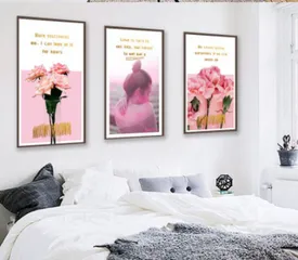Bộ 3 Tranh Treo Tường Phong Cách Bắc Âu Hiện Đại - Trang Trí Nội Thất Sang Trọng và Đẳng Cấp, Kích Thước 20x30cm, 30x45cm, 40x60cm