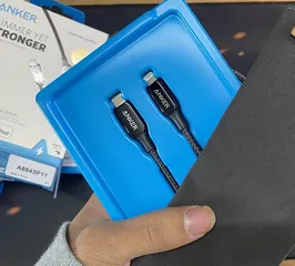 Cáp sạc Anker PowerLine+ III USB-C A8842 Lightning 0.9m - Sạc nhanh 18W, bền chắc, tương thích iPhone và iPad