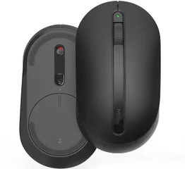 Chuột máy tính không dây Xiaomi Miiiw 2.4 GHz - Thiết kế đối xứng độc đáo, nhạy 1000 DPI, màu sắc đen trắng lựa chọn, phụ kiện máy tính tiện lợi.
