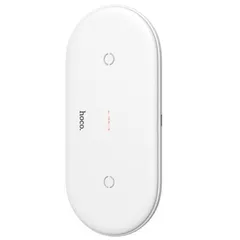 Đế sạc không dây chuẩn QI 10W Hoco CW23 - Sạc nhanh 2in1 cho điện thoại, AirPods, iWatch - Phụ kiện chính hãng tiện lợi