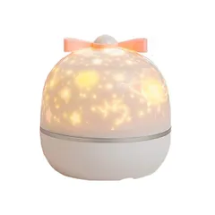 Đèn Ngủ Cảm Ứng Ngàn Sao Điều Khiển Âm Nhạc - Đèn Hình Chiếu 3D Trang Trí Phòng Ngủ Hiện Đại, Tặng Kèm 6 Hình Chiếu