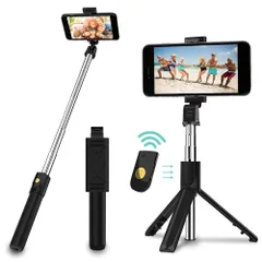 Gậy chụp hình Selfie Bluetooth Hoco K11 - Gậy tự sướng có chân đứng, có thể kéo dài 68cm, tương thích điện thoại 4,7-6 inch