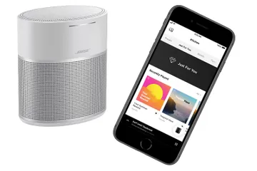Loa Bluetooth Mini Bose Home Speaker 300 - Âm Thanh 360 Độ, Kết Nối Wifi, Điều Khiển Giọng Nói - Loa Thông Minh Chính Hãng