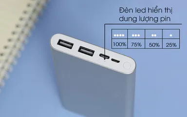 Pin Dự Phòng Sạc Nhanh XIAOMI Gen 3 Type C 18W - Thiết Kế Sang Trọng, Dung Lượng 10.000mAh, Sạc Nhanh 2 Chiều, Phụ Kiện Điện Thoại Chất Lượng