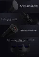 Sạc Không Dây Điện Thoại Trên Ô Tô Xiaomi WCJ02ZM 20W - Giá Đỡ Thông Minh, Sạc Nhanh 20W, Tương Thích Nhiều Smartphone