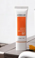 Tinh Chất Chống Nắng Ahohaw Sun Essence SPF 50+/PA+++ - Bảo Vệ Da Toàn Diện, Dưỡng Ẩm, Thẩm Thấu Nhanh, Phù Hợp Mọi Loại Da