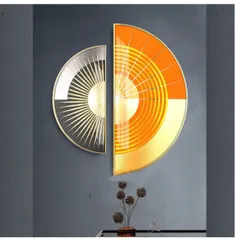 Tranh bán nguyệt tráng gương hiện đại trang trí phòng khách và phòng ngủ - Nội thất cao cấp, sáng tạo không gian sống thêm sang trọng