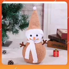 Người Tuyết Trang Trí Giáng Sinh Cao 20cm - Đồ Chơi Tặng Bé, Kiểu Dáng Dễ Thương, Dây Treo Cây Thông
