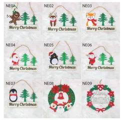 Bảng Gỗ Treo Tường Bách Mộc Chủ Đề Noel - Trang Trí Giáng Sinh Độc Đáo Cho Phòng Khách, Phòng Đọc Sách, Cửa Hàng