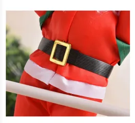 Ông Già Noel Leo Thang Trang Trí Giáng Sinh - Phụ Kiện Trang Trí Cây Thông, Nhà Cửa Đầy Sắc Màu Thú Vị 30cm