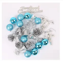 Bộ Phụ Kiện Trang Trí Noel Nhiều Màu Sắc - Trang Trí Cây Thông Giáng Sinh Đa Dạng, Sống Động Cho Ngôi Nhà Bạn