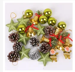Bộ Phụ Kiện Trang Trí Noel Nhiều Màu Sắc - Trang Trí Cây Thông Giáng Sinh Đa Dạng, Sống Động Cho Ngôi Nhà Bạn