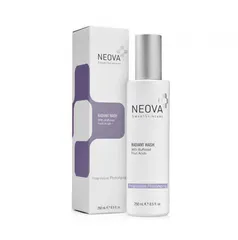 Sữa Rửa Mặt Sáng Da Neova Radiant Wash Dành Cho Da Nhạy Cảm - Gel Tạo Bọt Làm Sạch Sâu, Dưỡng Ẩm Tự Nhiên, Không Kích Ứng, 250ml