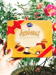 Bánh Quy Kem Arcor Azotozas 251g - Hộp Thiếc Ngon Miệng, Thích Hợp Làm Quà Tặng, Kẹo Ngọt Thưởng Thức Với Trà