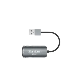 Bộ Chuyển Đổi HDMI Chân USB Earldom W17 - Hỗ Trợ Độ Phân Giải 4K 60Hz, Kết Nối Nhanh Chóng Với Điện Thoại, Máy Tính, PS4