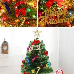 Cây Thông Noel Mini Để Bàn 60cm Kèm Phụ Kiện Trang Trí Giáng Sinh - Quà Tặng Lễ Hội Trang Trí Nhà Cửa