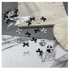 Charm Nail Gắn Móng Xinh - Bộ Phụ Kiện Trang Trí Móng Hình Nơ & Hoa Độc Đáo, Sáng Tạo Nghệ Thuật Làm Móng Tay