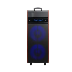 Loa Kéo Di Động Earldom ET-LK5 - Bluetooth V5.0, Kèm 2 Mic Không Dây, Âm Thanh Sống Động, Chuyên Dụng Karaoke và Tiệc Tùng