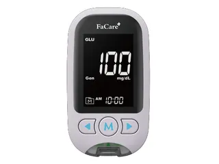 Máy Đo Kiểm Tra Sức Khỏe FaCare FC-M168 Bluetooth 5 trong 1 - Đo Đường Huyết, Cholesterol, Lactate, Ketone - Thiết Bị Y Tế Thông Minh Tại Nhà