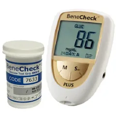Que Thử Glucose Máy Đo Benecheck 3in1 Hộp 50 Chiếc - Phụ Kiện Đo Đường Huyết Dễ Dùng, Kết Quả Chính Xác Tại Nhà