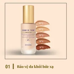 Serum De Teint BR N1 - Kem Nền Dạng Serum 3 Trong 1, Cấp Ẩm, Chống Nắng, Đều Màu Da, Không Gây Mụn, 30ml