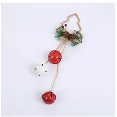 Set 2 Vòng Chuông Lục Lạc Trang Trí Noel Vintage - Thiết Kế Độc Đáo Cho Ngày Lễ Hội Giáng Sinh