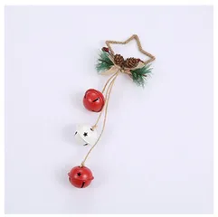 Set 2 Vòng Chuông Lục Lạc Trang Trí Noel Vintage - Thiết Kế Độc Đáo Cho Ngày Lễ Hội Giáng Sinh