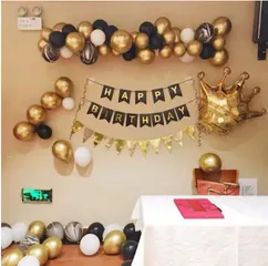 Set Bóng Trang Trí Sinh Nhật Đẹp Kèm Bơm và Băng Keo - Mẫu Đa Dạng Tạo Không Gian Tiệc Sang Trọng