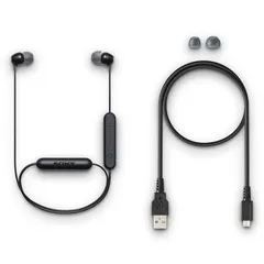 Tai nghe Bluetooth Sony WI-C300 - Âm thanh trong trẻo, pin 8 giờ, thiết kế gọn nhẹ, kết nối ổn định, hỗ trợ Siri và Google Assistant