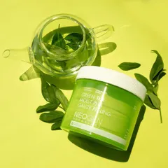 Tẩy Da Chết Neogen Dermalogy Green Tea Moist PHA - Miếng Pad Tẩy Tế Bào Chết Dưỡng Ẩm. Phục Hồi Da, Giảm Mụn, Hỗ Trợ Làm Sạch Da