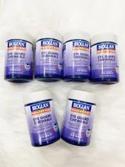 Viên nhai bổ mắt Bioglan Kids Eye Guard Chewable cho trẻ - Hỗ trợ sức khỏe mắt, chống oxy hóa, vị việt quất thơm ngon, bảo vệ trước ánh sáng xanh.
