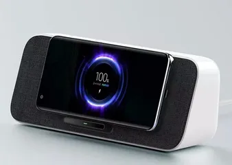 Loa Bluetooth Xiaomi Wireless-Charger có kệ điện thoại - Âm thanh sống động, kết nối Bluetooth 5.0, thiết kế sang trọng, tiện lợi.