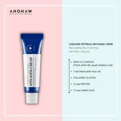 Kem dưỡng xóa nhăn Ahohaw Elazulene Pepta Blue 50g - Kem chống lão hóa, cải thiện độ đàn hồi và trẻ hóa da, phù hợp mọi loại da