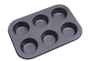 Bộ 3 Khuôn Chống Dính Làm Bánh Mì, Bánh Gato, Cupcake - Dụng Cụ Nấu Ăn Nhà Bếp Chất Liệu Thép Carbon Cao Cấp