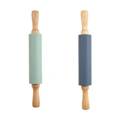 Bộ Dụng Cụ Làm Bánh Chống Dính Silicon - Thảm Nhào Bột & Cán Lăn Bột Đạt Tiêu Chuẩn An Toàn, Dễ Dùng, Chịu Nhiệt Cao