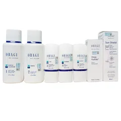Bộ Dưỡng Giảm Nám Obagi Nu-Derm System Cho Da Khô - Bộ 7 Sản Phẩm Chăm Sóc Da Tối Ưu, Giúp Tái Tạo và Làm Sáng Da
