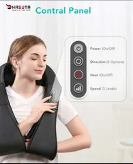 Đai Massage Toàn Thân Hasuta HMS-100 - Thiết Bị Chăm Sóc Sức Khỏe, Giảm Đau Nhức, Thư Giãn Vai Gáy, Thay Đổi Chế Độ Massage