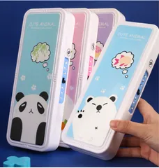 Hộp Bút Học Sinh Đa Năng Khóa Mật Khẩu - Thiết Kế 2 Tầng An Toàn, Chất Liệu Nhựa ABS Bền Chắc, Đồ Dùng Học Tập Tiện Lợi